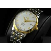 日本製クオーツ 2針 半自動卷 大人気 日本製クオーツ 2針 OMEGA オメガ  メンズ腕時計