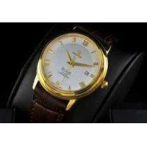 高級腕時計 半自動卷 日本製クオーツ 2針 OMEGA オメガ  メンズ腕時計