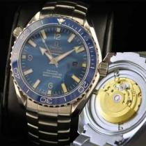 半自動卷 日本製クオーツ 2針 OMEGA オメガ  メンズ腕時計