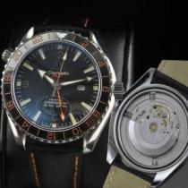半自動卷 日本製クオーツ 2針 OMEGA オメガ  メンズ腕時計