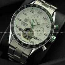 タグホイヤー【TAG HEUER】 メンズ腕時計 自動巻き 5針 トゥールビヨン 日付表示 月付表示 43.00mm