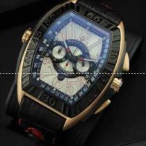 大きな魅力であるFRANCK MULLER  フランクミュラー メンズ腕時計 日付表示　日本製クオーツ 5針クロノグラフ