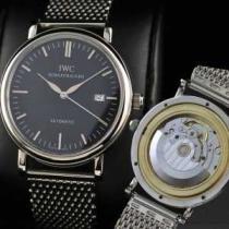 自動巻き スイスムーブメント 3針 大人気   自動巻き 日付表示 夜光効果  男性用腕時計 IWC クオーツ メンズ腕時計