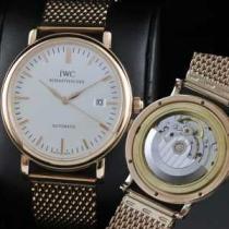 夜光効果   大人気 スイスムーブメント 3針  自動巻き 日付表示   男性用腕時計 IWC クオーツ メンズ腕時計
