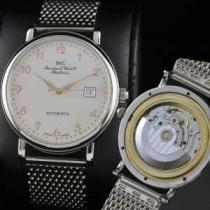 自動巻き スイスムーブメント 3針 大人気   自動巻き 日付表示 夜光効果  男性用腕時計 IWC クオーツ メンズ腕時計