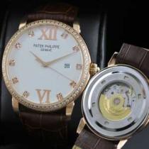 新入荷 自動巻き スイスムーブメント  PATEK PHILIPPE パテックフィリップ  メンズ腕時計