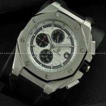 Audemars Piguetオーデマピゲ 腕時計 日本製クオーツ 6針クロノグラフ 日付表示 夜光効果