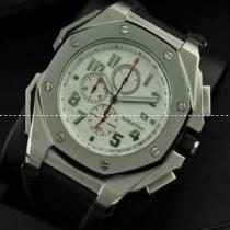 Audemars Piguetオーデマピゲ 腕時計 日本製クオーツ 6針クロノグラフ レザー 日付表示