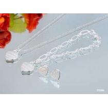 2026春夏新作コピーブランドTiffany & Co ティファニー上品なネックレス、ブレスレット、ピアス3点セット