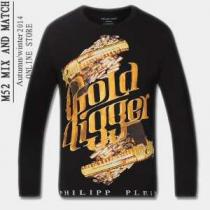 2026秋冬 大人気！PHILIPP PLEIN フィリッププレイン 長袖 Tシャツ