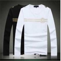 2026秋冬 大人気！VERSACE ヴェルサーチ  長袖 Tシャツ 2色可選
