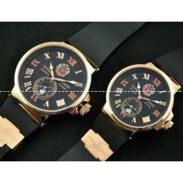 新品 ULYSSE NARDIN ユリスナルダン 恋人腕時計 UN057