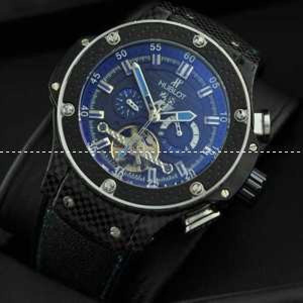 Hublotウブロ メンズ腕時計 自動巻き 5針 Tourbillon 日付表示 44.94mm サファイヤクリスタル風防