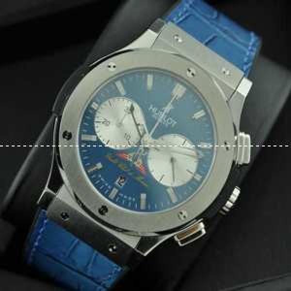スイスムーブメンノ7750 Hublot ウブロ メンズ腕時計 自動巻き 5針クロノグラフ 日付表示  42MM ラバー