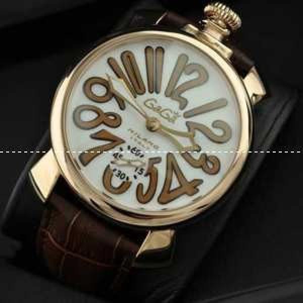 ガガミラノ腕時計 日本製クオーツ GaGaMILANO サファイヤクリスタル風防 ケース