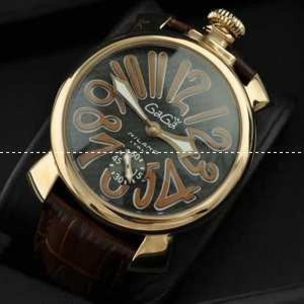 ガガミラノ腕時計 日本製クオーツ GaGaMILANO クォーツ インデックス ケース