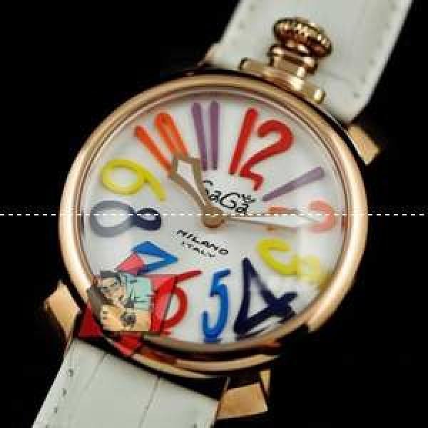 大人気　美品 GaGa Milano ガガミラノ 腕時計