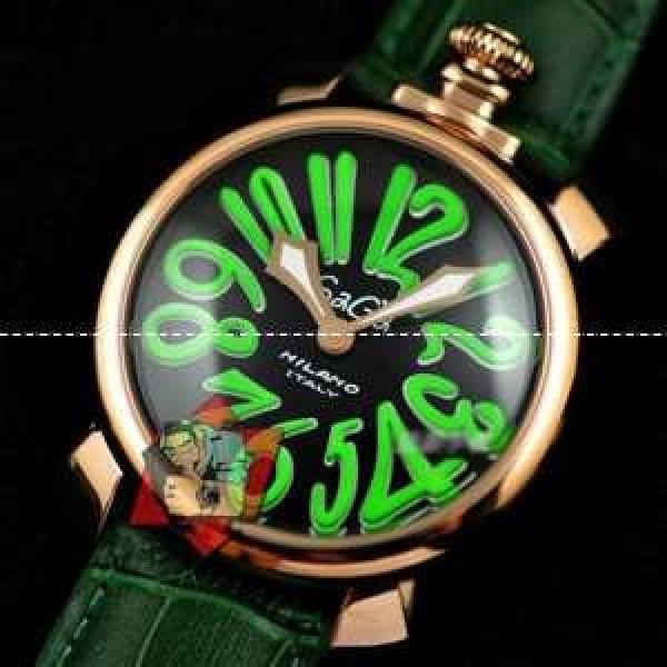 大人気　美品 GaGa Milano ガガミラノ 腕時計