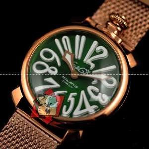 大人気　美品 GaGa Milano ガガミラノ 腕時計