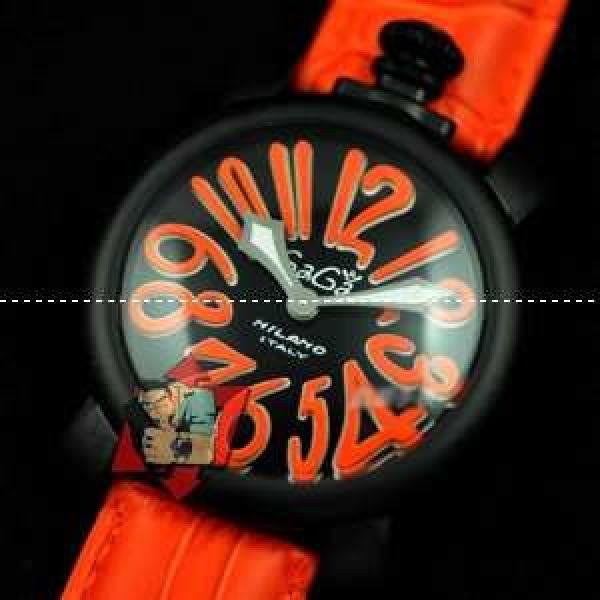 大人気　美品 GaGa Milano ガガミラノ 腕時計
