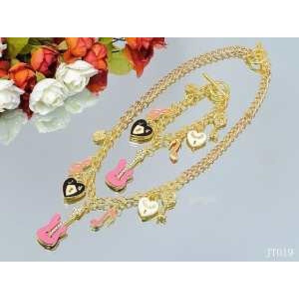 2026春夏新作コピーブランドJUICY COUTURE ジューシークチュール上品なネックレス、ブレスレット2点セット