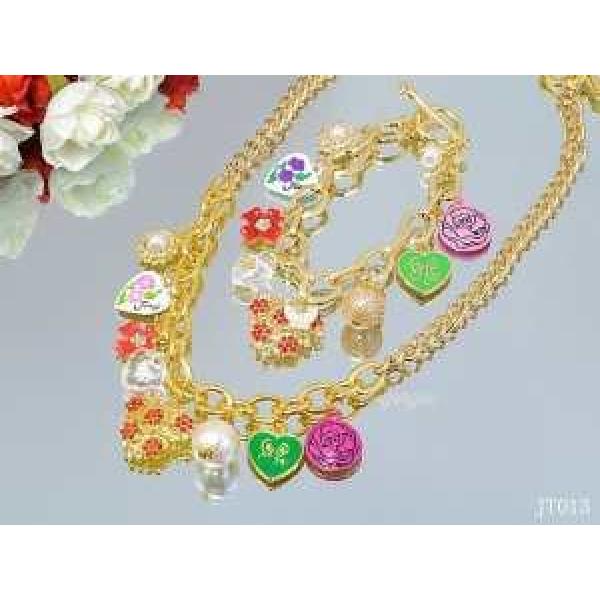 2026春夏新作コピーブランドJUICY COUTURE ジューシークチュール上品なネックレス、ブレスレット2点セット