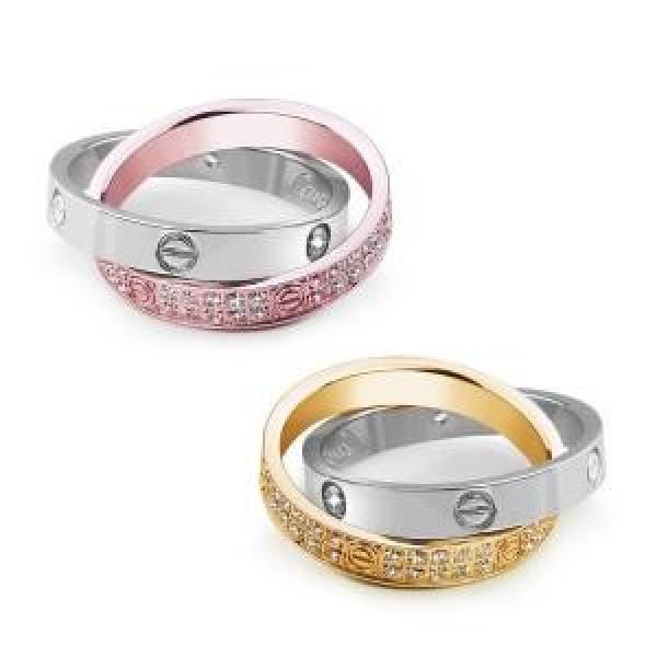 秋冬 2026 個性派 CARTIER カルティエ ダイヤペアリング 3色可選