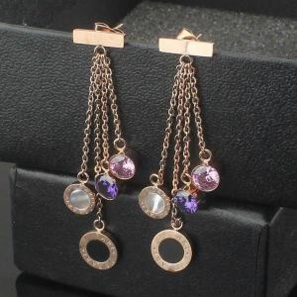 秋冬 2026 ～希少 BVLGARI ブルガリ ダイヤモンド ピアス 3色可選