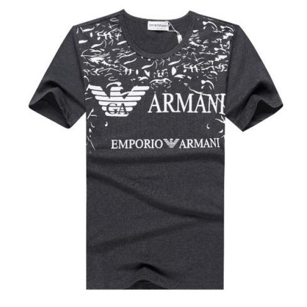 アルマーニ偽物 メンズ 紳士服 半袖 ブランド Tシャツ4色発