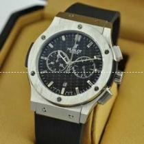 Hublotウブロ メンズ腕時計 日本製クオーツ 5針クロノグラフ 日付表示  ...