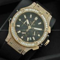 日本製クオーツVK Hublotウブロ メンズ腕時計 日付表示 ラバー サファイ...