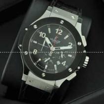 日本製クオーツVK Hublotウブロ メンズ腕時計 日付表示 ラバー 42MM