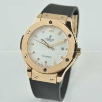 Hublotウブロ 女性用腕時計 自動巻き 3針クロノグラフ 日付表示 ラバー ...