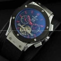 自動巻き 5針 Hublotウブロ メンズ腕時計 Tourbillon 日付表示...