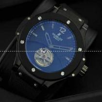 自動巻き 2針 Hublotウブロ メンズ腕時計 Tourbillon ラバー