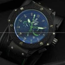 自動巻き 6針クロノグラフ Hublotウブロ メンズ腕時計 日付表示 サファイ...