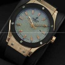Hublotウブロ メンズ腕時計 自動巻き 3針クロノグラフ 日付表示 ラバー