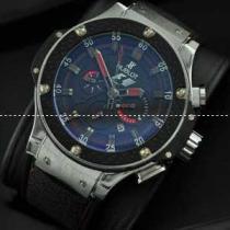 自動巻き Hublotウブロ メンズ腕時計  6針クロノグラフ日付表示 ラバー ...