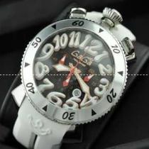 ガガミラノ腕時計 日本製クオーツ GaGaMILANO 6針クロノグラフ ラバー