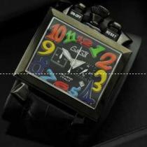 ガガミラノ腕時計 日本製クオーツ GaGaMILANO  サファイヤクリスタル風防  5針 クロノグラフ/日付表示/夜光効果 マルチカラーインデックス