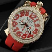 ガガミラノ腕時計 GaGaMILANO  日本製クオーツ 6針 クロノグラフ/日...