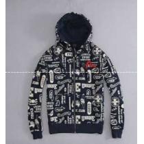 超人気美品  EVISU エヴィス パーカー ダークブルー