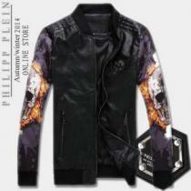 2026秋冬 【激安】 PHILIPP PLEIN フィリッププレイン 革ジャケ...