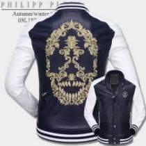 特選新作  2026秋冬 PHILIPP PLEIN フィリッププレイン 革ジャ...
