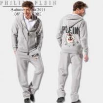 売れ筋 2026秋冬 PHILIPP PLEIN フィリッププレイン ジャージセ...