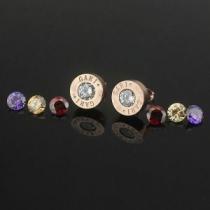 秋冬 2026 格安！BVLGARI ブルガリ ダイヤモンド ピアス 3色可選