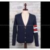 2026-14 秋冬  ★新作セール THOM BROWNE 長袖  ニット ブルー