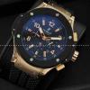 Hublotウブロ メンズ腕時計 自動巻き 6針クロノグラフ 日付表示 ラバー 46.02mm サファイヤクリスタル風防