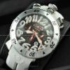 ガガミラノ腕時計 日本製クオーツ GaGaMILANO 6針クロノグラフ ラバー