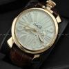 ガガミラノ腕時計 GaGaMILANO  マヌアーレ クロノ 48 SS(PVD) サファイヤクリスタル風防 ステンレス 日本製クオーツ